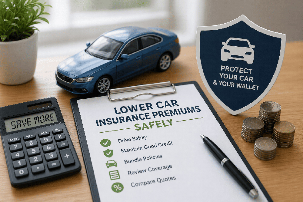 How to Lower Car Insurance Premiums Safely